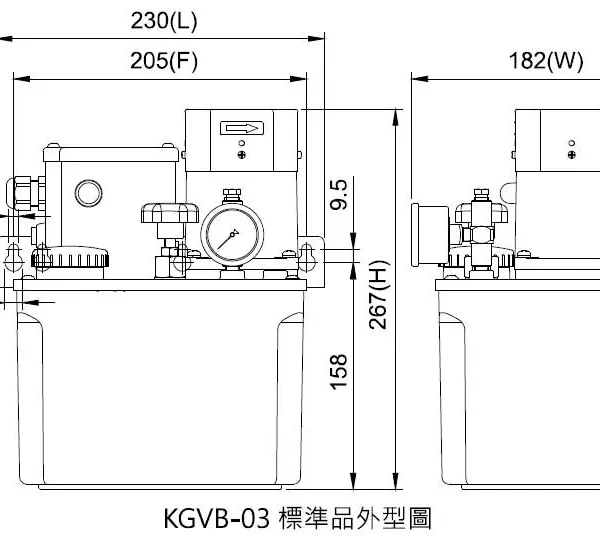 Bơm mỡ lỏng điện loại giảm áp KGVB