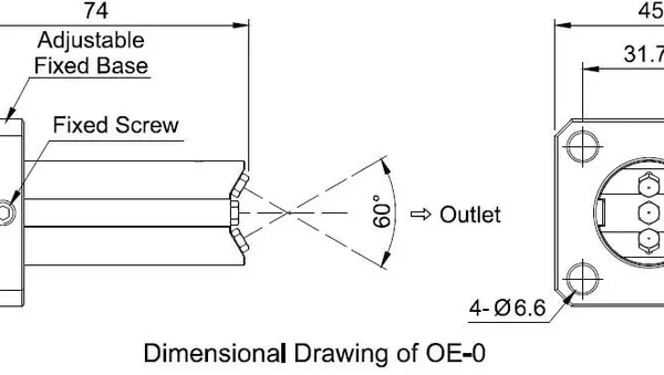 Súng phun dầu OE (3 vòi)/OG (1 vòi cố định)/OQ (dầu-khí)